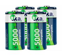 TKA 4 accus Nimh type C - 5000 mAh