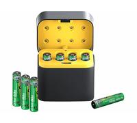 TKA 8 accus lithium-ion AAA 780 mAh avec boîtier de chargement