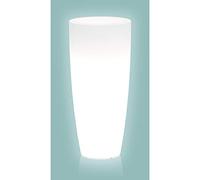 TKM - Vase en résine modèleAgave rond avec LED Ø 33CM H70 CM Led Multicolor