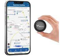 TKMARS Mini Traceur GPS Magnétique (34x10mm), Abonnement Requis (sans Carte SIM), Autonomie 3 Ans, Localisateur pour Habitacle Voiture, Bagage, Équipement