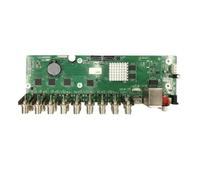 TKOWTB Carte DVR 16 canaux 1080N Enregistreur vidéo DVR NVR Module principal Support Max 14T HDD pour caméra de sécurité de surveillance Facile à installer