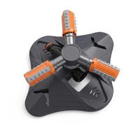 TLDBATICE Arroseur de pelouse 3/4" - Arroseur circulaire à 360 degrés - Arroseur de jardin - Arroseur d'eau rotatif - Avec raccord rapide - Pour installations d'irrigation - Arroseur de pelouse pour