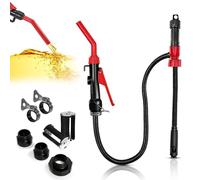 tlidfgeo Pompe de transfert électrique, pompe à eau à batterie, pompe de transfert de liquide électrique, portable, pompe à siphon, pompe d'aspiration automatique de gaz, 2,4 GPM