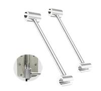Tmefoy Lot de 2 outils de réglage de charnière de porte, jeu de clés à charnière, outil de cintrage de charnière pour portes de sécurité ignifuges (14/19 + 23/25 mm)