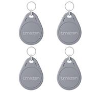 TMEZON Badge RFID 125 kHz, Carte RFID Supplémentaire pour Visiophone WiFi MZ-M790, MZ-Y70, MZ-Y73, MZ-IP728TW, Visiophone Connecté Interphone Vidéo Filaire, 4 pcs