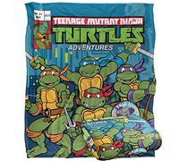 TMNT TMNT Comic Cover No.21 Plaid Ultra Doux au Toucher Soyeux - 152 x 127 cm