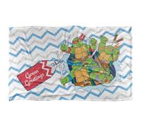 TMNT TMNT Package Burst Plaid Ultra Doux au Toucher Soyeux - 91 x 147 cm