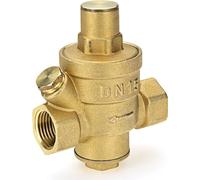 TMOK Laiton Chauffe-eau réglable Détendeur Vanne 1/2" 3/4" 1" 1-1/4" 1-1/2" 2" Décharge de sécurité Vanne Régulateur de pression - 1 pouce