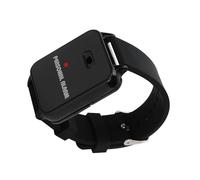 Tnfeeon Alarme Personnelle au Poignet, Matériau ABS, Montre Sirène de Panique Forte pour Femmes, Enfants, Personnes âgées, Coureurs avec Lumière Clignotante
