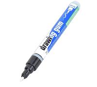Tnfeeon Dessin Stylo de Marqueur de Fluide Masquage Gomme, adapté à l'aquarelle, à l'encre et la Gouache, une Zone he Couvrant avec une Conception Spéciale, en Plastique Rechargeable, un Dessin