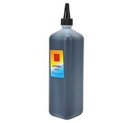 Tnfeeon Encre de Recharge de Marqueur Permanent de Couleur, 6,7 Oz de la Recharge de Marqueur de Marque de Faible Odeur pour les Stylos de Marqueur, Stylos D'affiches (Une bouteille noire)