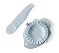 Tnfeeon Ensemble de Machine à Boulettes, Presse à Boulettes en Plastique PP avec Cuillère de Remplissage, Outil de Cuisine Suspendu pour une Scellage Plus Rapide, un Remplissage Uniforme, un