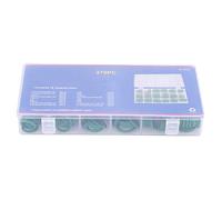 Tnfeeon Kit de Joints de Compresseur de Climatisation de Voiture, Jeu de Joints Toriques en Caoutchouc HNBR, 270 Pièces 18 Tailles, Résistant à la Pression Thermique de l'huile, pour la Réparation