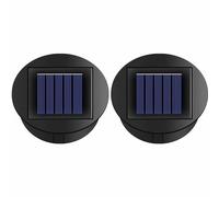 Tnfeeon Lampes Solaires D'extérieur, 2 Pièces, Appliques Murales, à énergie Solaire, pour Jardin, Patio, Cour, Remplacement de Lumière Solaire