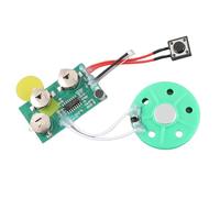 Tnfeeon Module de Carte de Vœux Module Vocal Enregistrable avec Lecture Activée par Photo Enregistrement de 60 Secondes Haut-Parleur à Batterie Remplaçable pour Cartes de Bricolage Coffrets Cadeaux