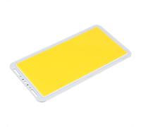 Tnfeeon Panneau LED COB 12V 70W 7000 Lumens Bande Lumineuse Blanc Chaud avec Verrouillage Magnétique