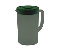 Tnfeeon Pichet à Eau avec Couvercle à Trou de Filtre, Pichet en Plastique PP de 2,7 L, sans Danger pour le Réfrigérateur pour les Boissons Chaudes et Froides, Bouilloire Translucide pour thé, café