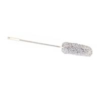 Tnfeeon Plumeau Rétractable avec Tête Flexible, Brosse à Poussière en Fibres Fines, Tige Télescopique en Acier Inoxydable s'étendant jusqu'à 114 Pouces pour Le Nettoyage de la Cuisine et de la