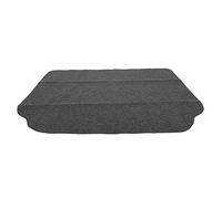 Tnfeeon Tapis de Barbecue pour Barbecue, Four, Tapis de Sol pour Terrasse, Terrasse, Pelouse, Protection sous Le Gril, 127 X 91,4 Cm, Noir