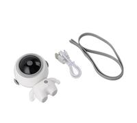 Tnfeeon Ventilateur Suspendu au Cou Mini Ventilateur Portatif ABS 800 MAh Rechargeable par USB 3 Vitesses de Bureau Portable Silencieux pour Enfants Voyage Bureau Camping Utilisation Intérieure et