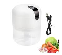 TNSLAND Hachoir à oignons électrique 250 ml, coupe-oignons, USB, hachoir à ail de cuisine, hachoir à oignons pour viande, oignons, ail, gingembre