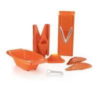 TO32105 Börner Mandoline V3 - Hobel Set Special - Coupe - légume & Fruit Professionnel en Tranche Fine + Poussoir de sécurté - Oran