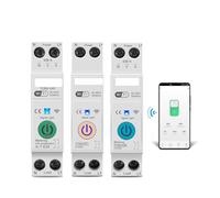TOB9-VAP 63A 1P+N Smart Switch Meter Metering Monitoring Circuit Breaker Timer Relay MCB smartlife IDGTTLDF(TOB9-63T No metering,25A)