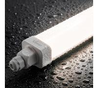 Tobeter Neon LED 120 CM, 36W 3600LM Tube Lampe, Linkable Luminaire Plafonnier Reglette Led, Blanc Neutre 4000K IP65 Pour Garage, Cave, Atelier, Couloir