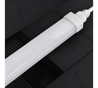 Tobeter Neon LED 120 CM, 36W 3600LM Tube Lampe, Linkable Luminaire Plafonnier Reglette Led, Blanc Neutre 4000K IP65 Pour Garage, Cave, Atelier, Couloir