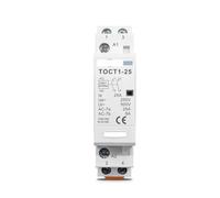 TOCT1 2P 16A 20A 25A 1NC1NO 2NO 2NC 220V/230V 50/60Hz, contacteur modulaire AC domestique sur Rail Din(20A,2NO)