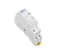 TOCT1 2P 25A DC 12V 24V bobine 220V/230V 50/60HZ Din rail domestique AC Contacteur modulaire 2NO ou 1NO 1NC (DC 12V 1NO 1NC)