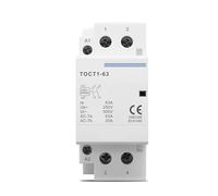 TOCT1 2P 63A 220V/230V 50/60HZ Household Ac Modular Contactor 2NO 2NC Or 1NO 1NC 1pcs(2NC)