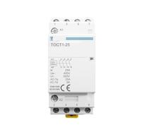 TOCT1 4P 25A 220V/230V 50/60HZ rail Din contacteur modulaire ca domestique 4NO