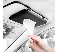 TOCYORIC Fredysu Car Visor Tissue Holder, Car Tissue Dispenser Hanging Paper Towel Holder Case for Car Seat Back and Vehicle Side Door, Multi-Use Paper Tissue Cover Case for Car & Truck Decoration