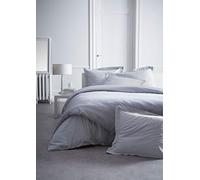 Today 017104 Premium Percale Drap Housse Coton Gris clair 90 x 190 cm