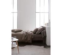 Today 201714 Taie d'Oreiller Coton Bronze 75 x 75 cm pour oreiller 60 X 60 CM