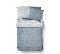 TODAY Crazy Parure de lit 2 personnes en polyester 7.1 - 1 housse de couette 220 x 240 cm + 2 taies d'oreiller 63 x 63 cm