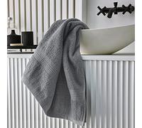 Today Drap de Bain Coton 70X130 uni Essential Acier Acier