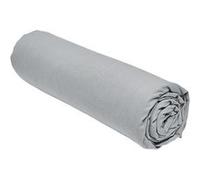 Today - Drap housse 2 places - 100% coton BIO - 160 x 200 cm - Gris acier Gris G