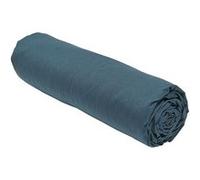 Today - Drap housse 2 places - 100% coton BIO - 180 x 200 cm - Vert paon Bleu G