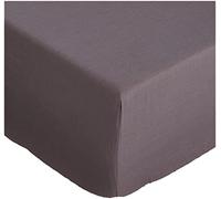 Today Drap-housse en coton - 201113 - Canon de Fusil - 140 x 190 cm, Anthracite