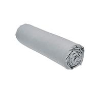 TODAY Drap Housse en Coton Bio Organic - Gris Acier - 90 X 190 Cm