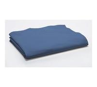 Today drap plat uni coton 57 fils ciel d'orage 180 x 290 Multicolore G