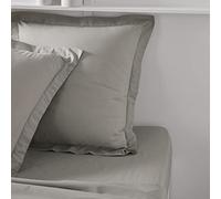 Today Essential - Lot de 2 Taies d'oreillers 63X63 cm 100% Coton Uni, Dune