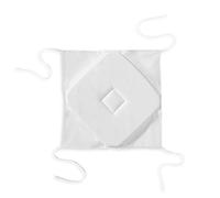 Today Galette 4 Coins Chantilly Polyester Blanc 40 x 40 x 2 cm