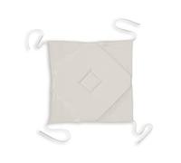 Today Galette 4 Coins Ivoire/ Polyester/ 40 x 40 cm