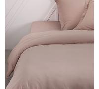Today Housse de couette Essential 220 x 240 cm 2 personnes coton Rose des sables