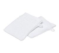 Today - Lot de 2 gants de toilette - 100% coton BIO - Blanc craie - BIO Blanc G