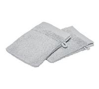 Today - Lot de 2 gants de toilette - 100% coton BIO - Gris acier - BIO Gris G