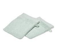 Today - Lot de 2 gants de toilette - 100% coton BIO - Vert céladon - BIO Vert G